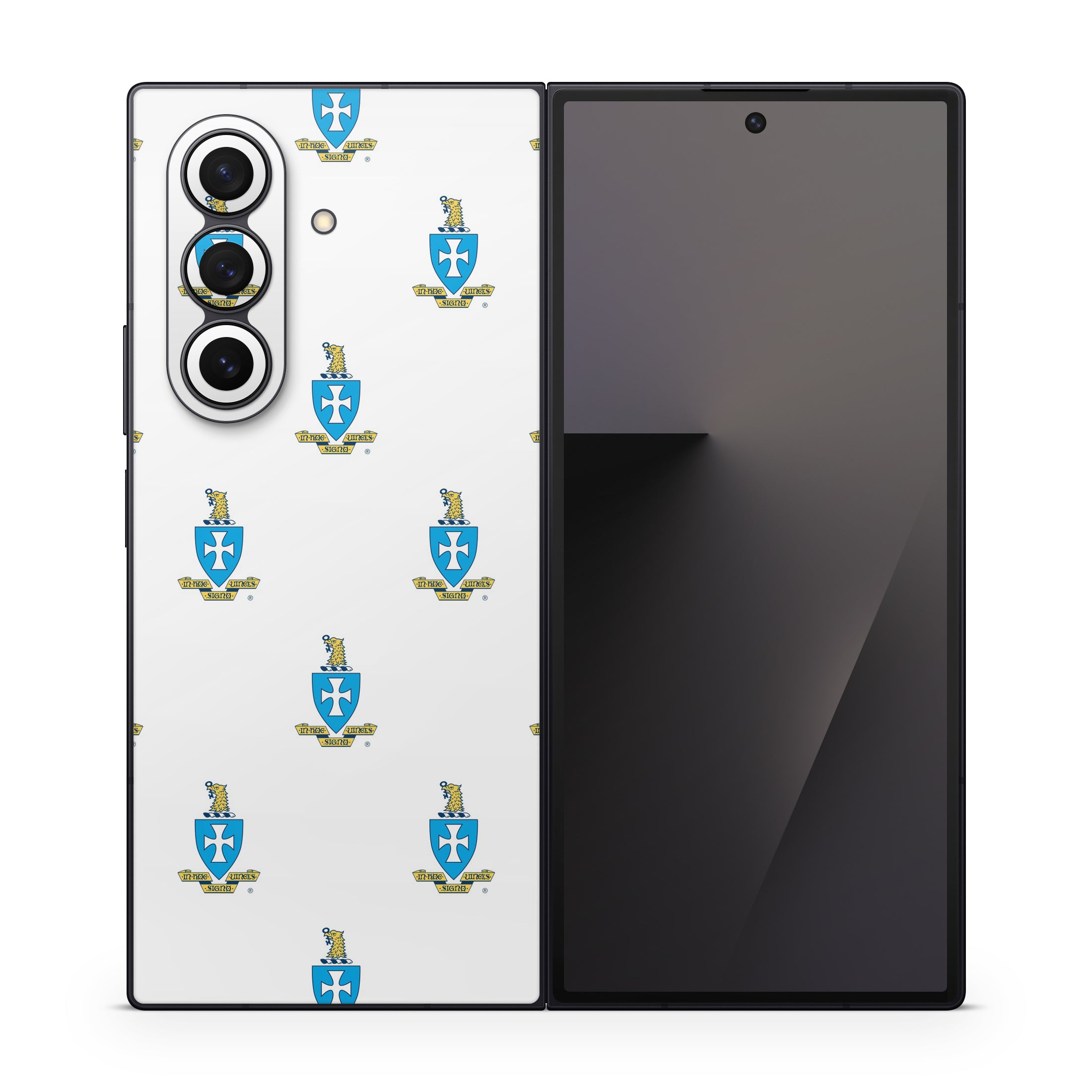 Sigma Chi Crest Pattern - Samsung Galaxy Z Fold7 Skin