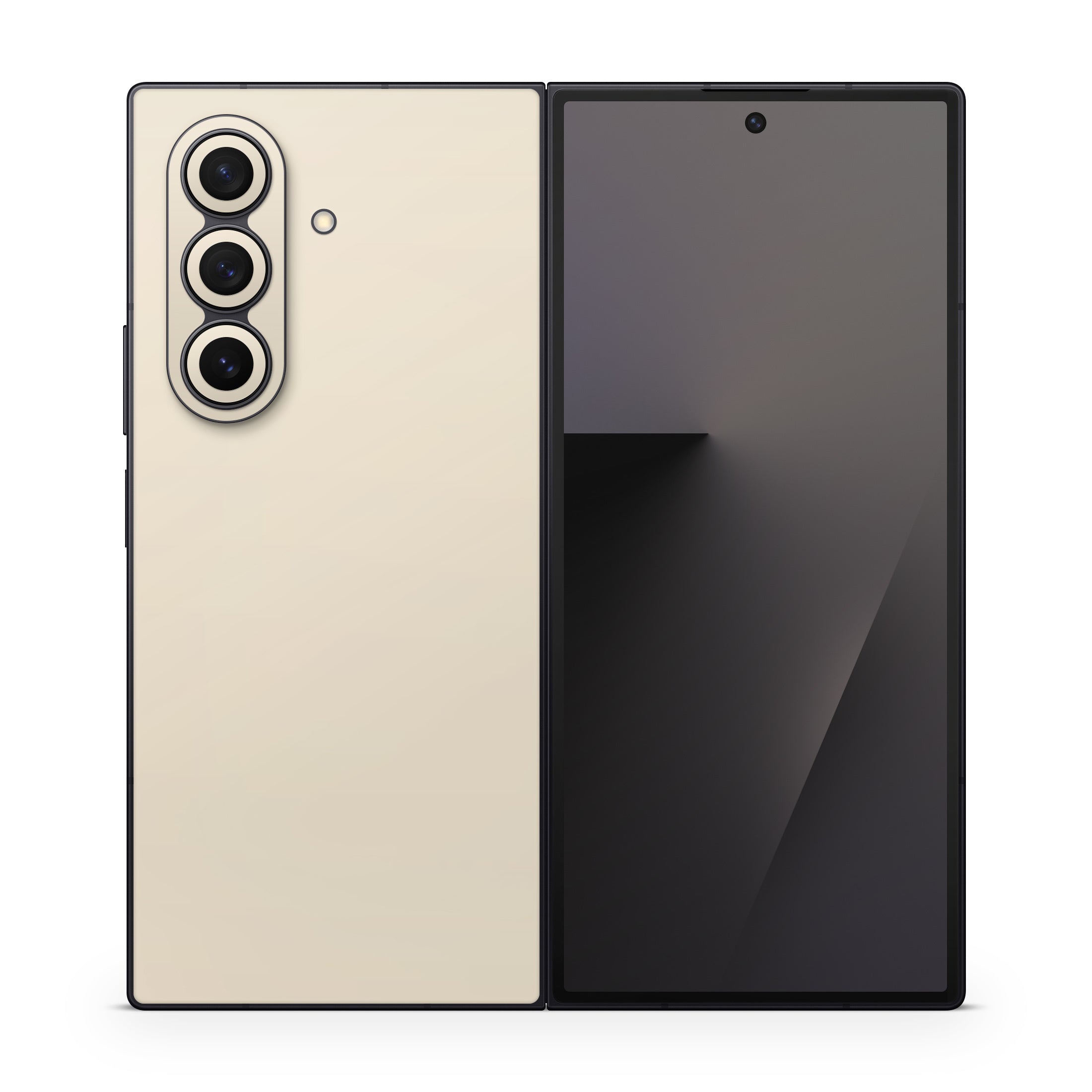 Solid State Creme - Samsung Galaxy Z Fold7 Skin