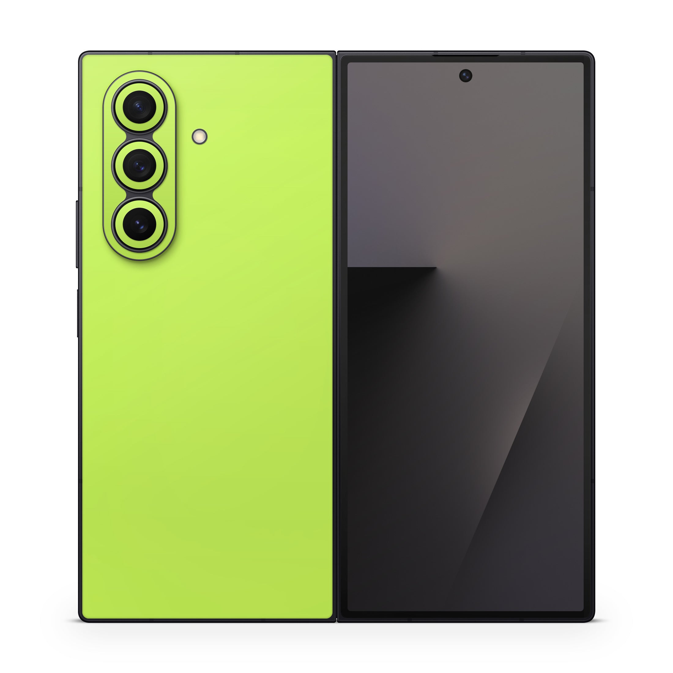 Solid State Lime - Samsung Galaxy Z Fold7 Skin