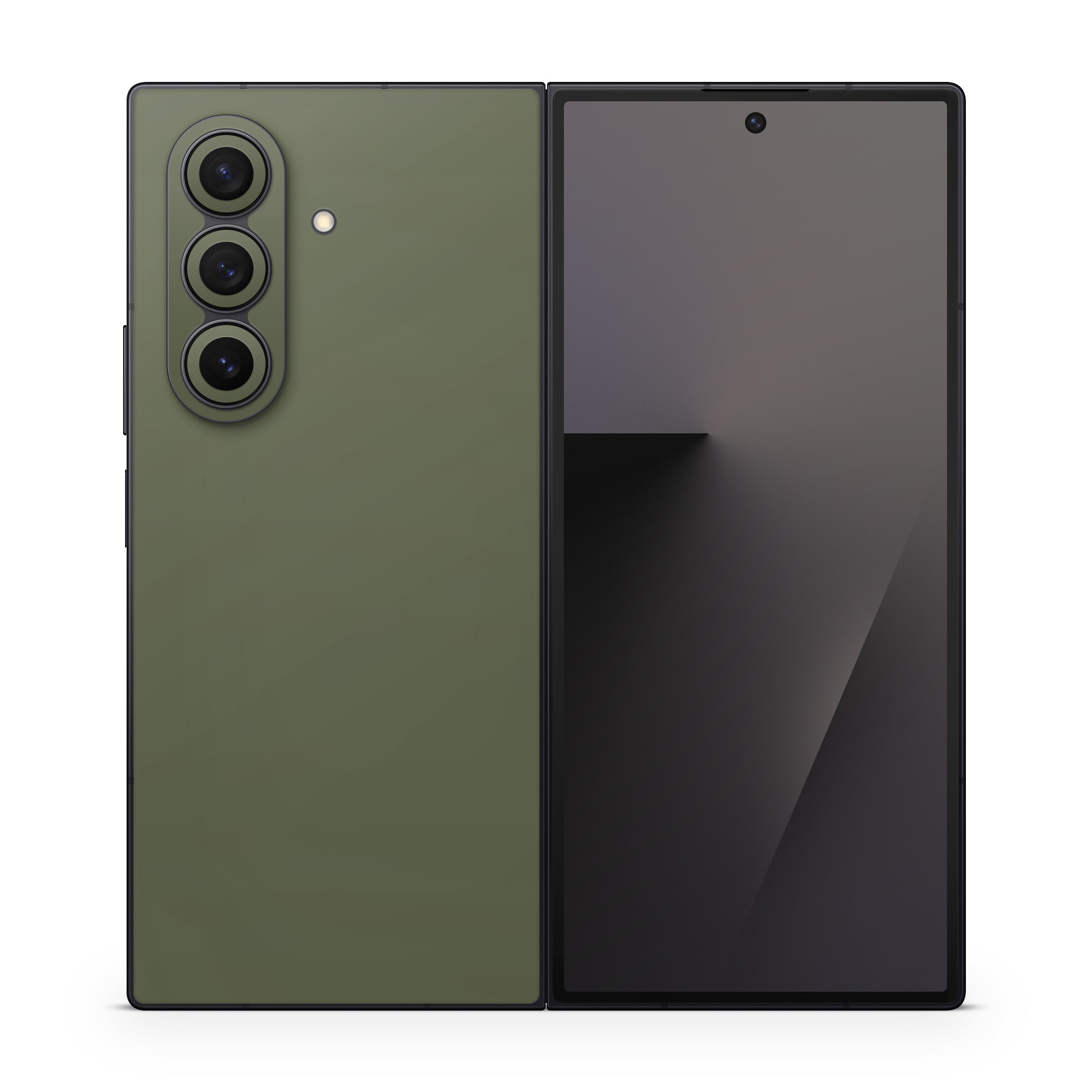 Solid State Olive Drab - Samsung Galaxy Z Fold7 Skin