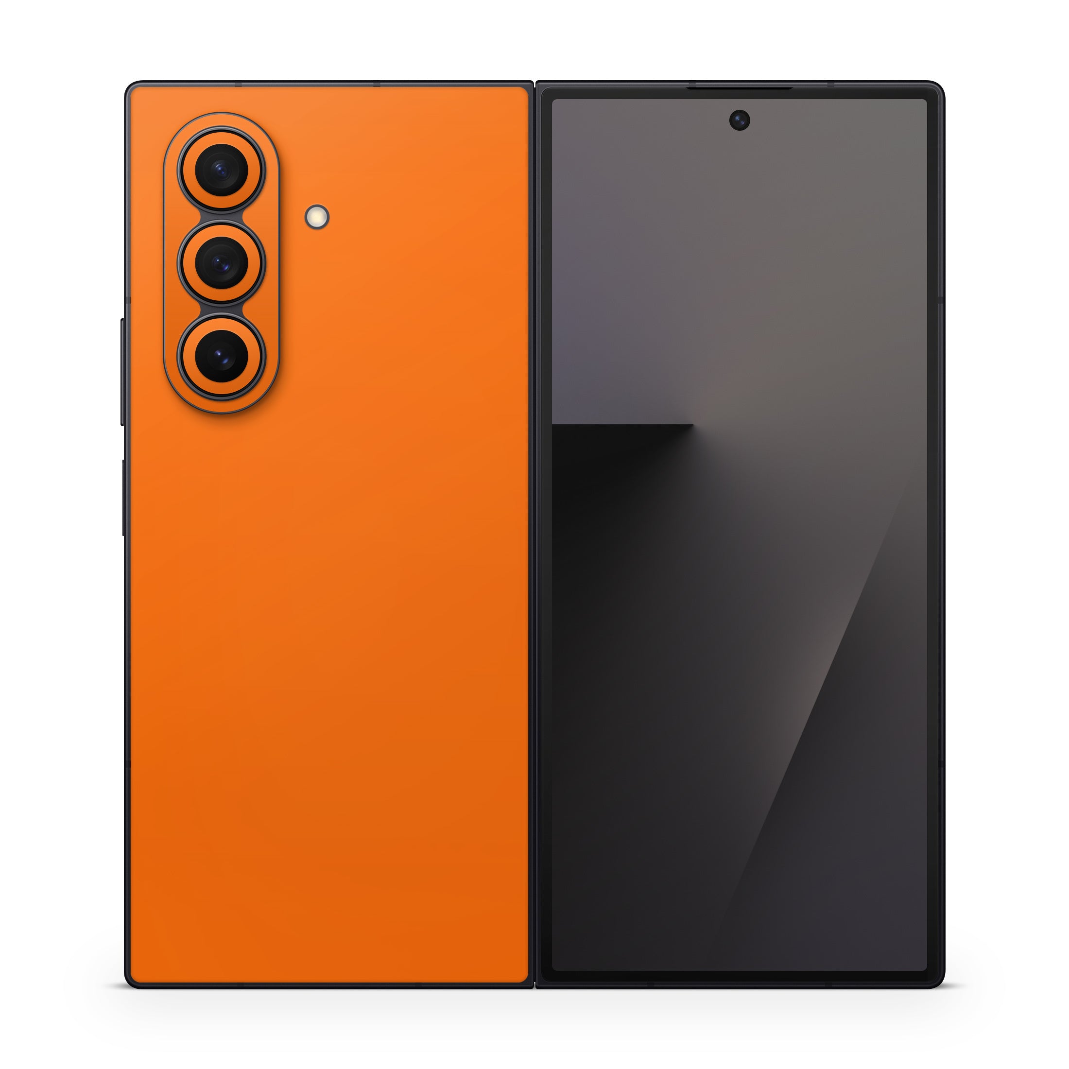 Solid State Pumpkin - Samsung Galaxy Z Fold7 Skin