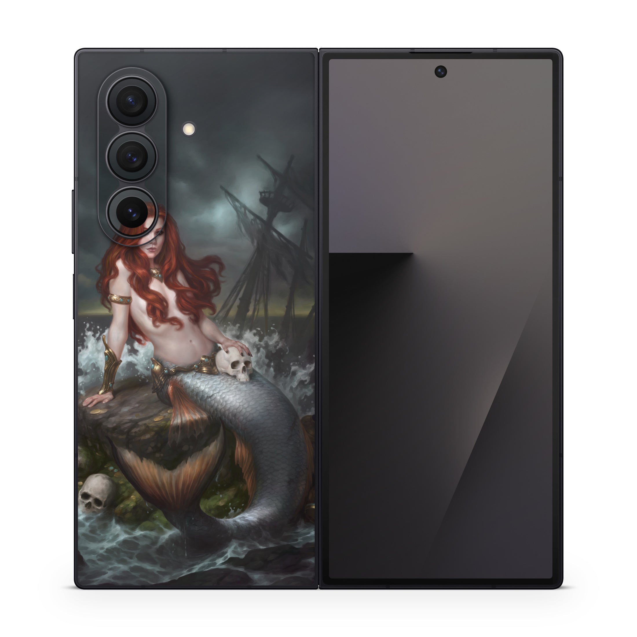 Ocean's Temptress - Samsung Galaxy Z Fold7 Skin