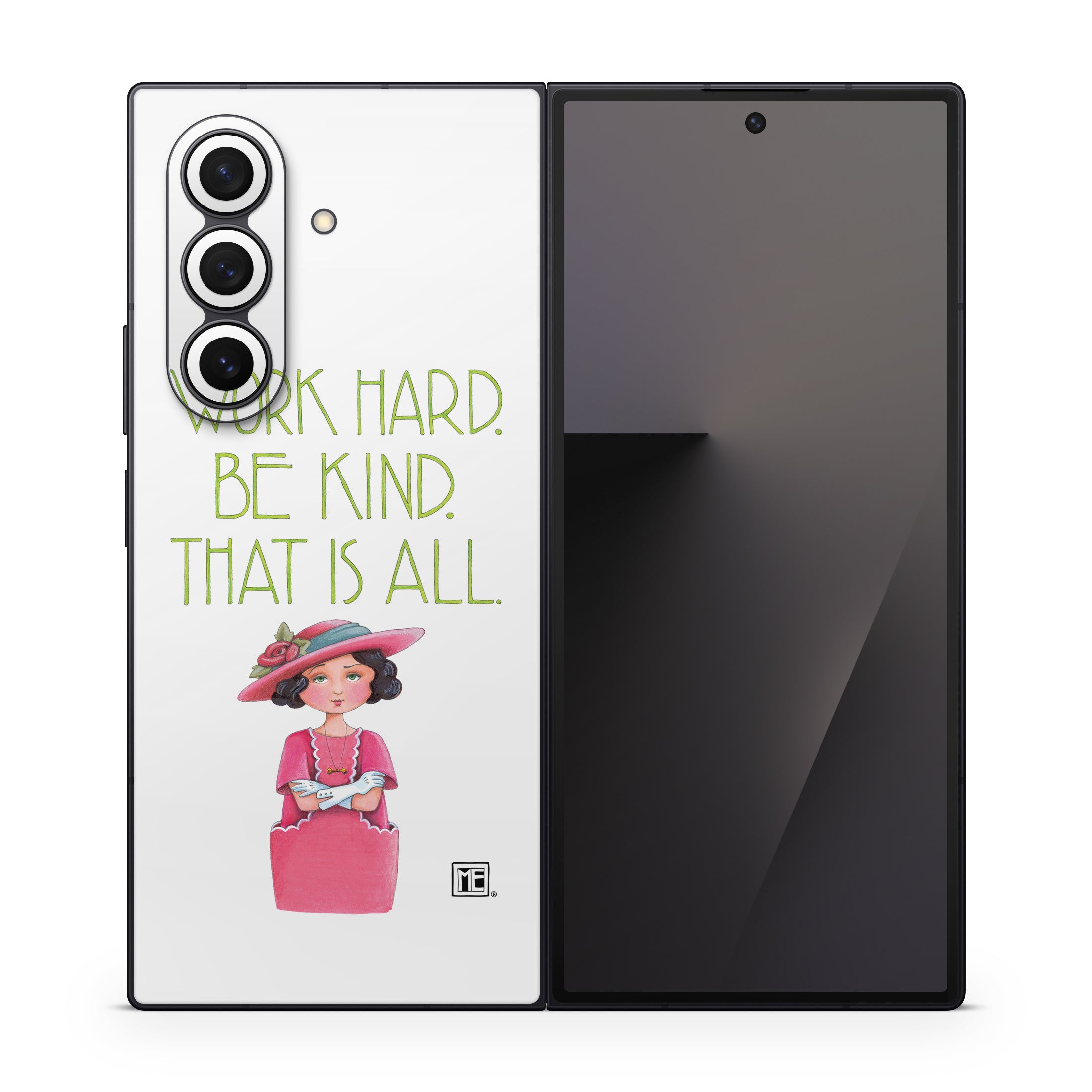 Work Hard - Samsung Galaxy Z Fold7 Skin
