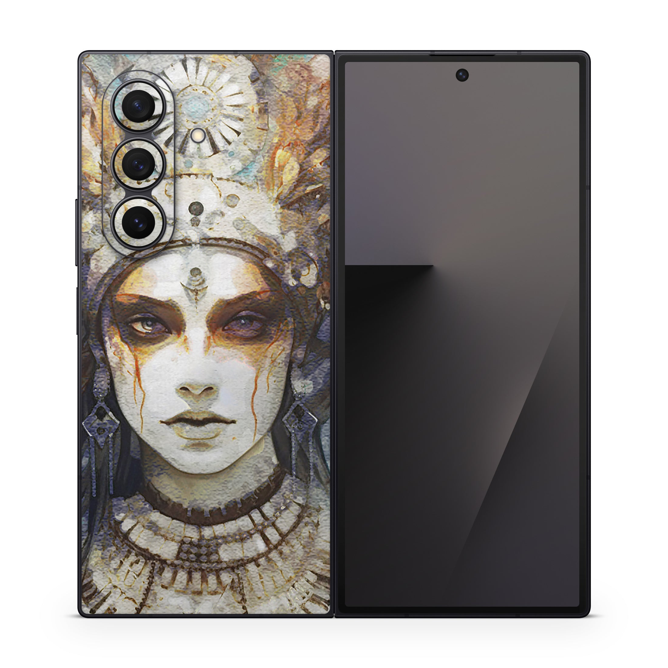 Tribal Priestess - Samsung Galaxy Z Fold7 Skin