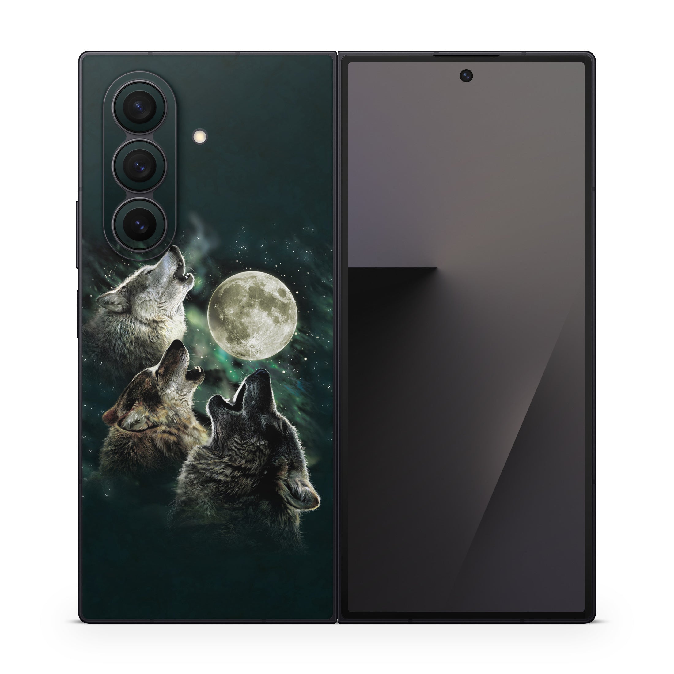 Three Wolf Moon - Samsung Galaxy Z Fold7 Skin