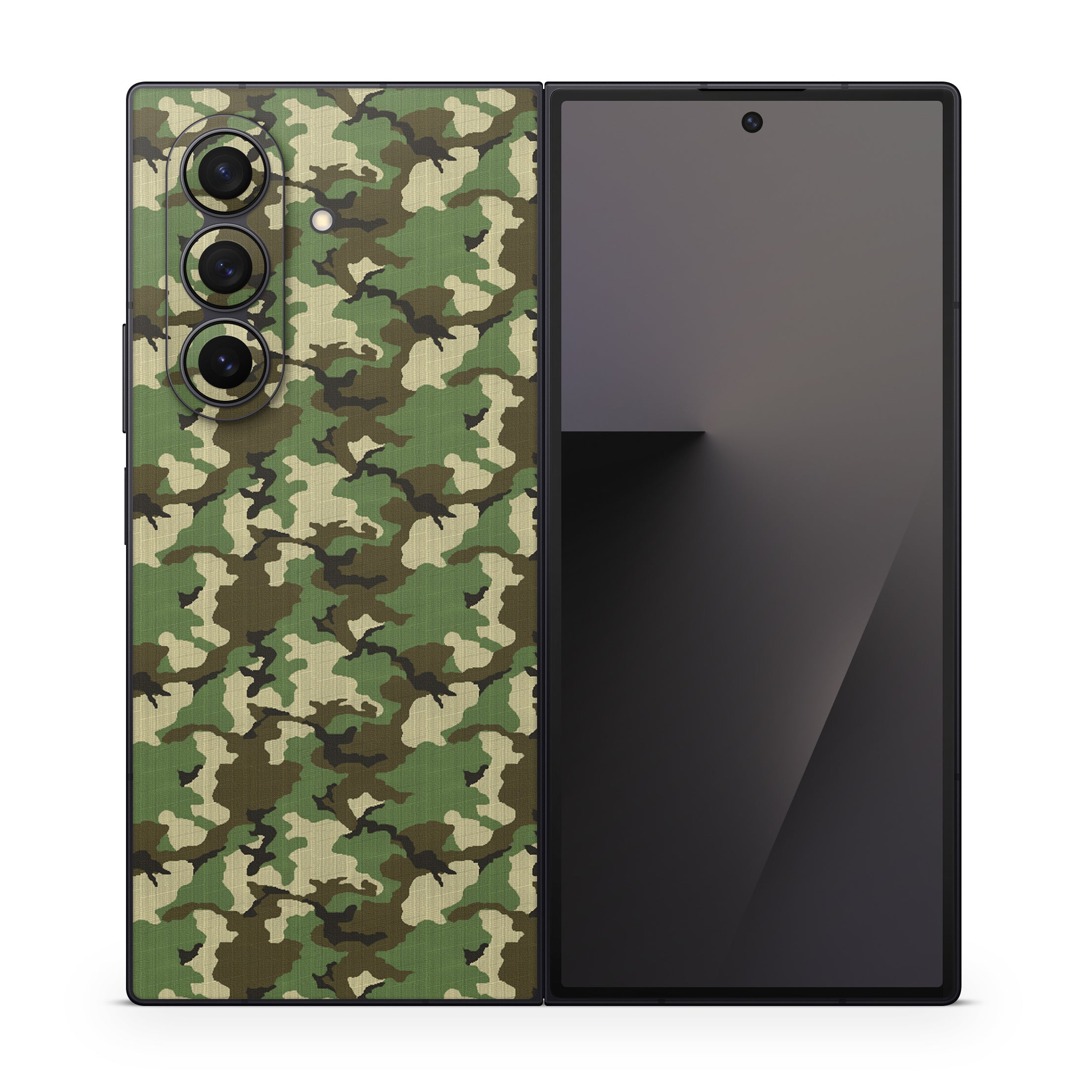 Woodland Camo - Samsung Galaxy Z Fold7 Skin