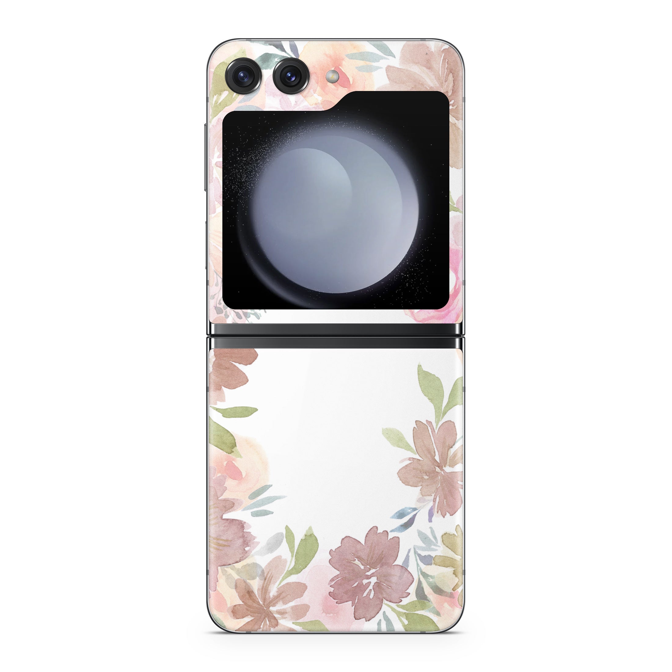 Blush Flower Frame - Samsung Galaxy Z Flip5 Skin