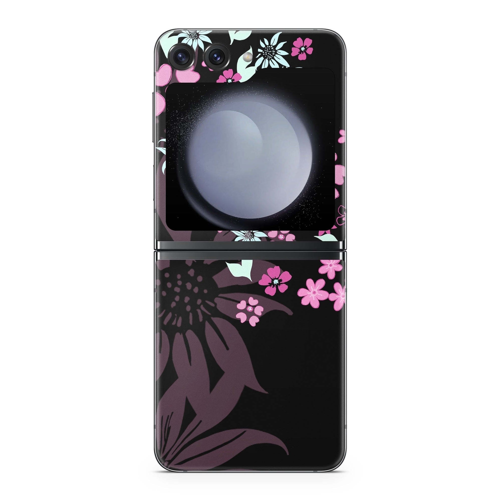 Dark Flowers - Samsung Galaxy Z Flip5 Skin