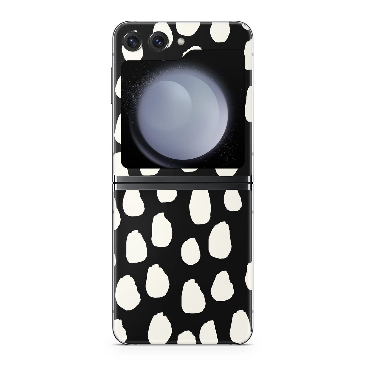 Inky Spots Black - Samsung Galaxy Z Flip5 Skin