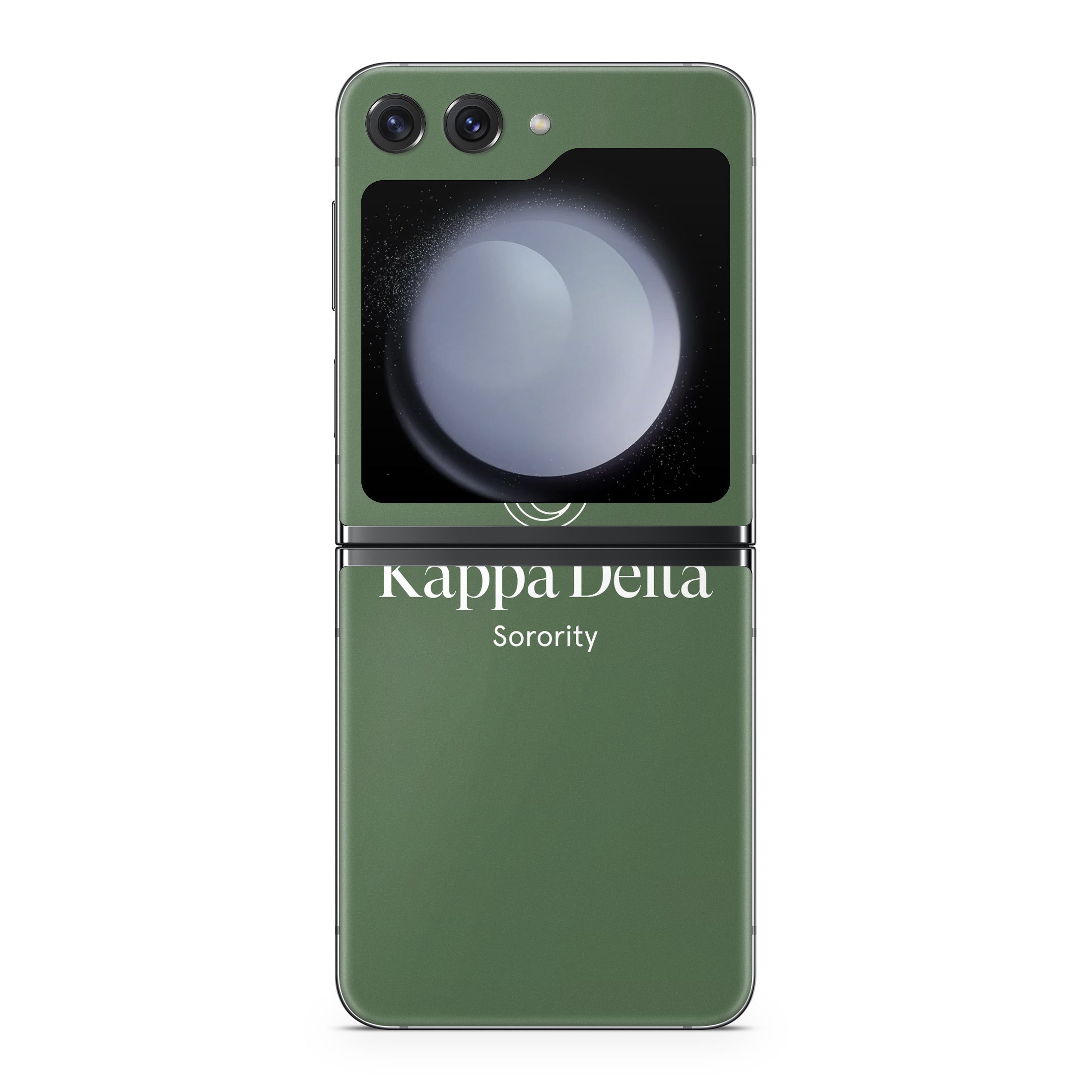 Kappa Delta Primary Logo Dark Olive - Samsung Galaxy Z Flip5 Skin
