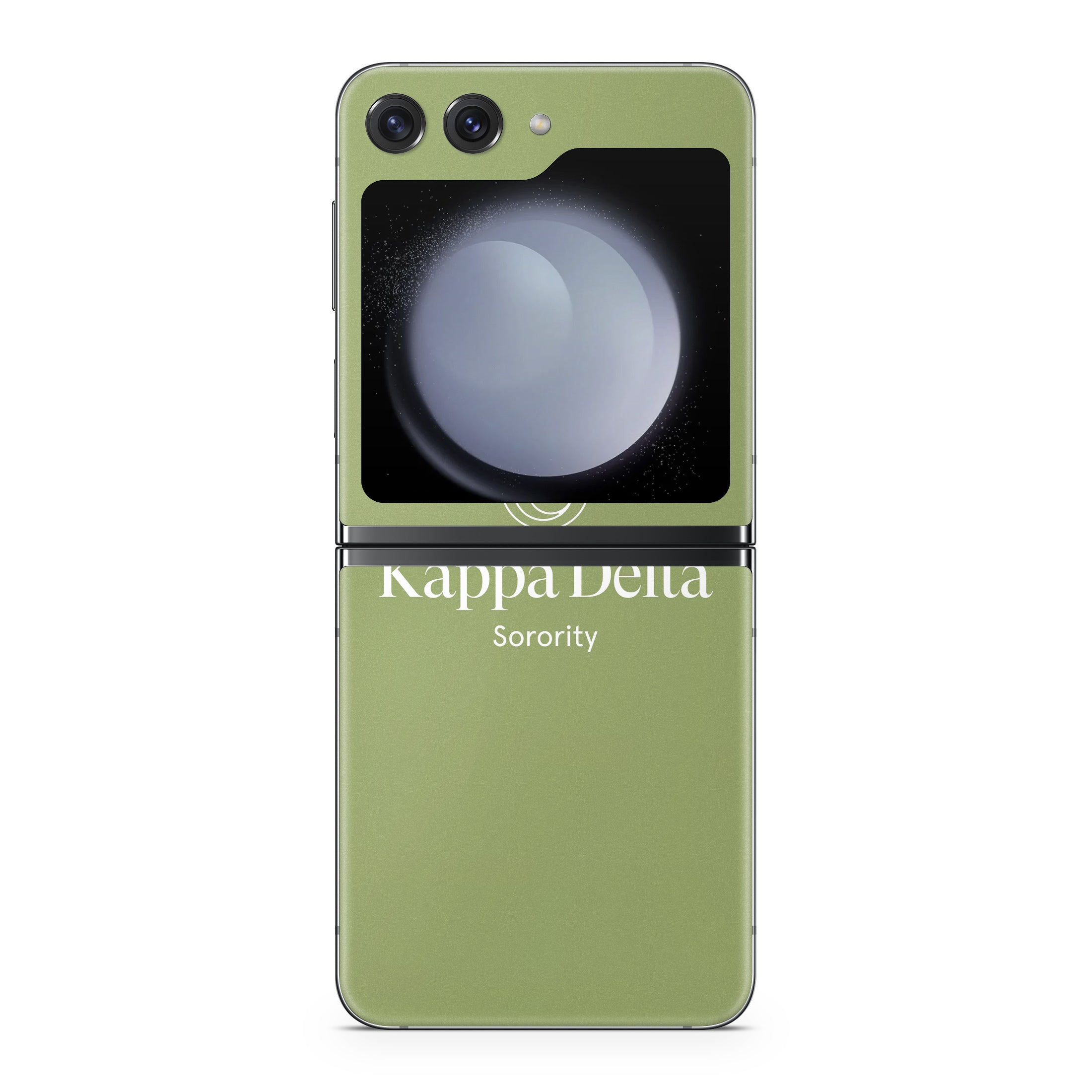 Kappa Delta Primary Logo KD Olive - Samsung Galaxy Z Flip5 Skin