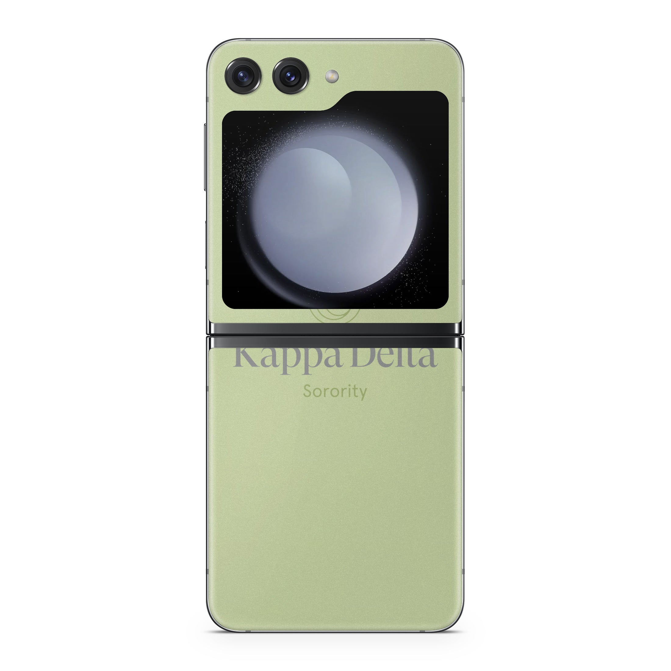 Kappa Delta Primary Logo Light Olive - Samsung Galaxy Z Flip5 Skin