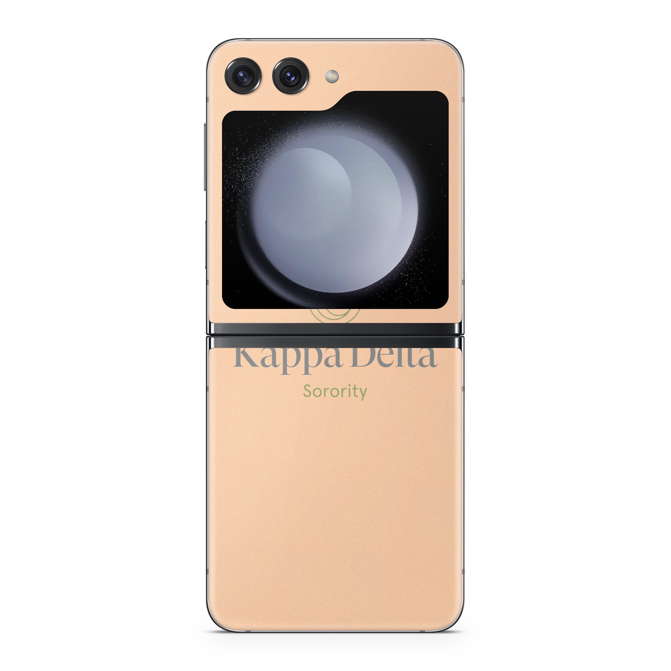Kappa Delta Primary Logo Empowered Peach - Samsung Galaxy Z Flip5 Skin