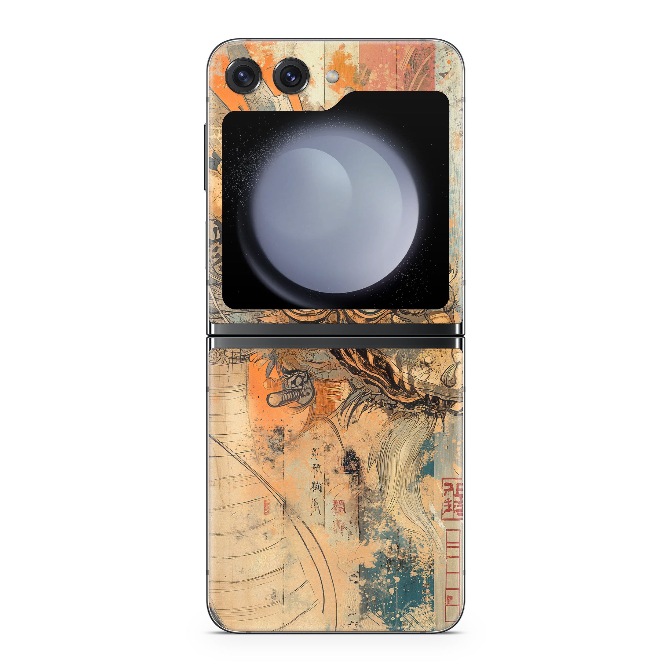 Orange Dragon - Samsung Galaxy Z Flip5 Skin