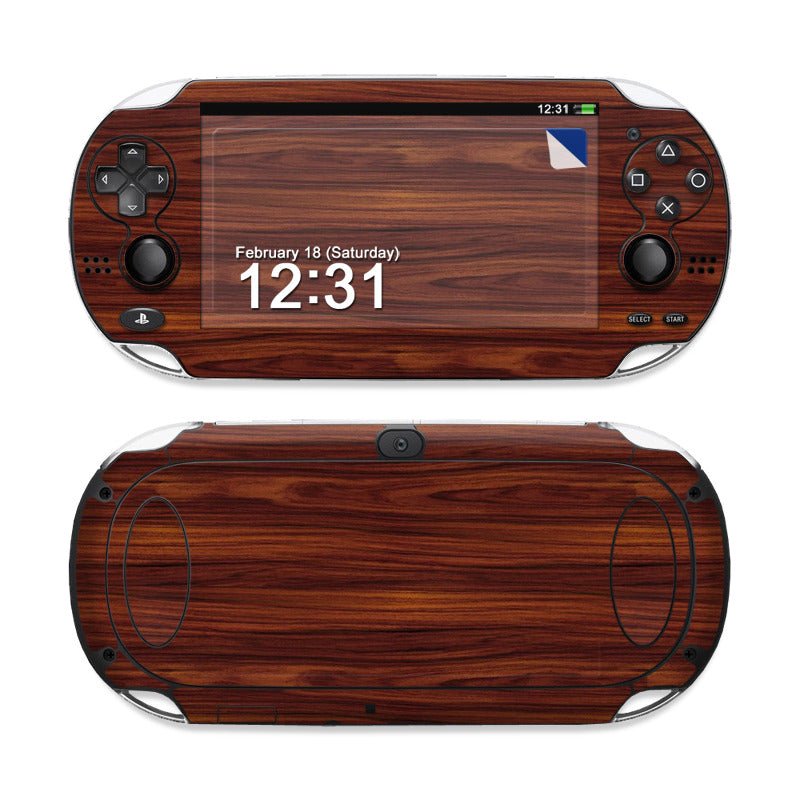 Dark Rosewood - Sony PS Vita Skin