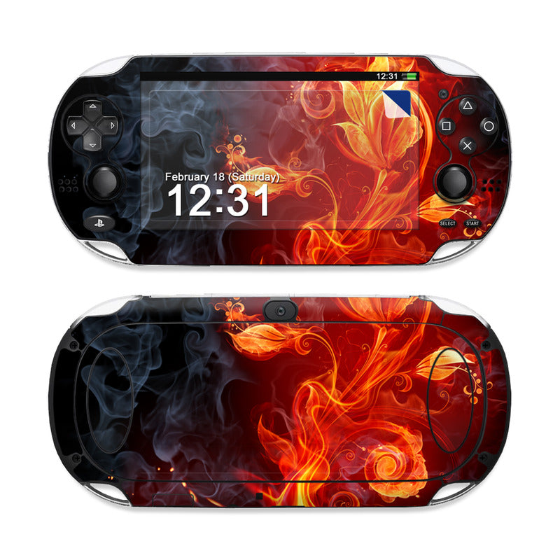 Flower Of Fire - Sony PS Vita Skin