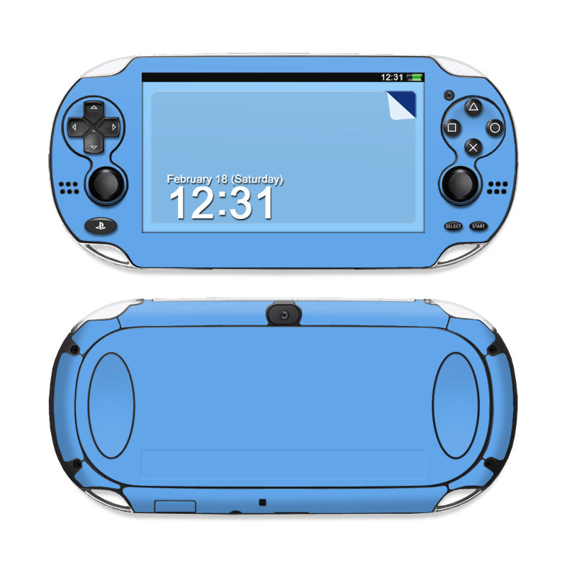 Solid State Blue - Sony PS Vita Skin
