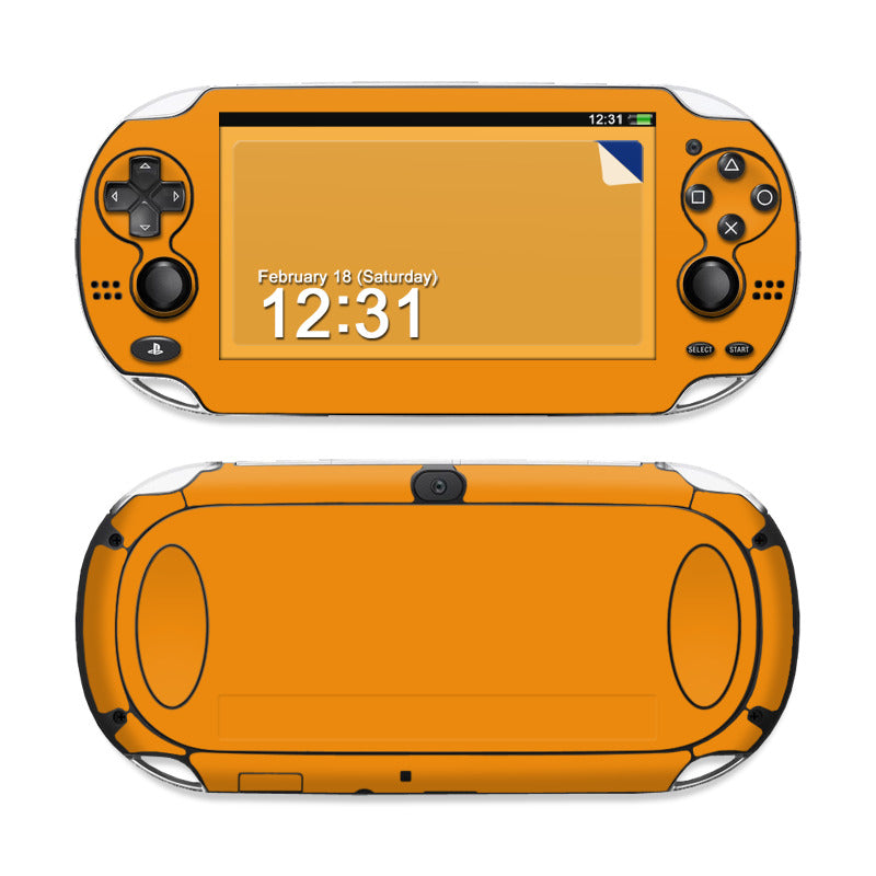 Solid State Orange - Sony PS Vita Skin
