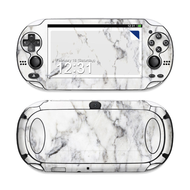 White Marble - Sony PS Vita Skin