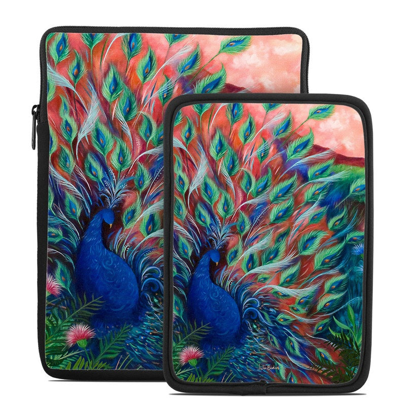 Coral Peacock - Tablet Sleeve