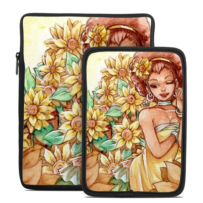 Lady Sunflower - Tablet Sleeve