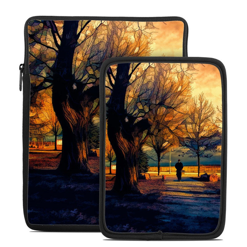 Man and Dog - Tablet Sleeve