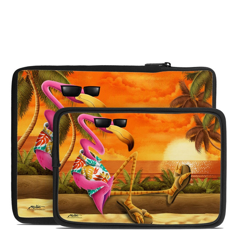 Sunset Flamingo - Tablet Sleeve