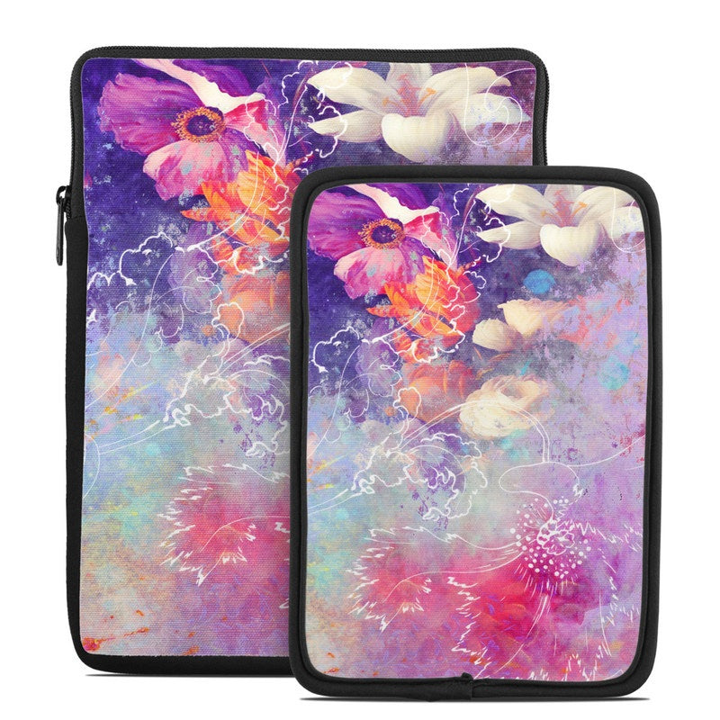 Sketch Flowers Lily - Tablet Sleeve