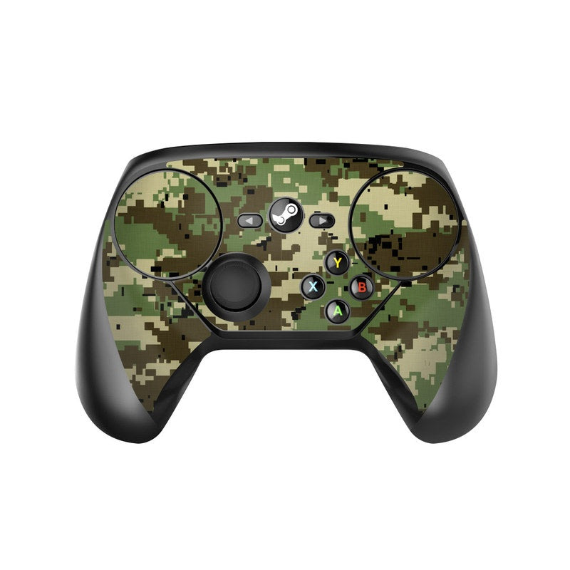 Digital Woodland Camo - Valve Steam Controller Skin