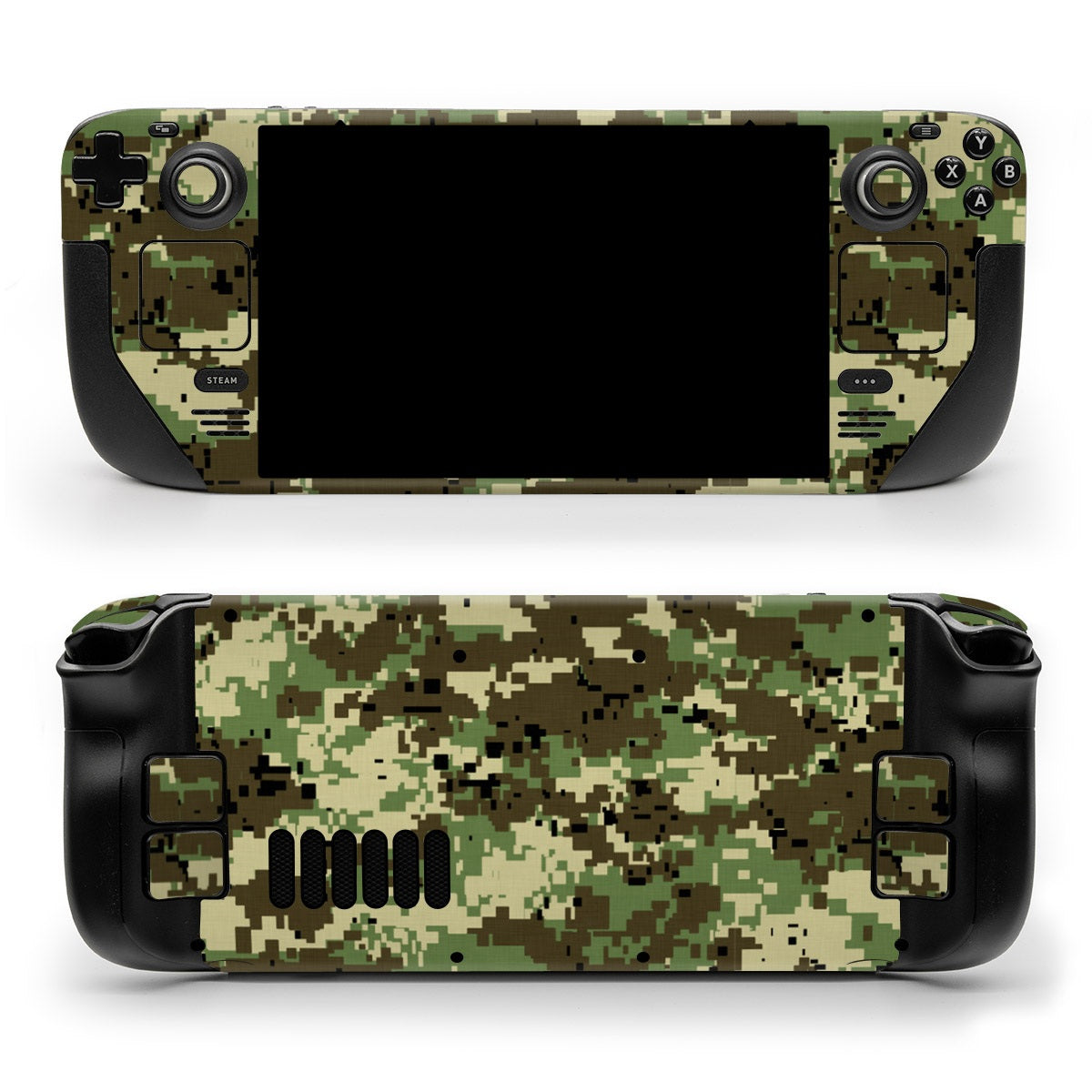 Digital Woodland Camo - Valve Steam Deck Skin