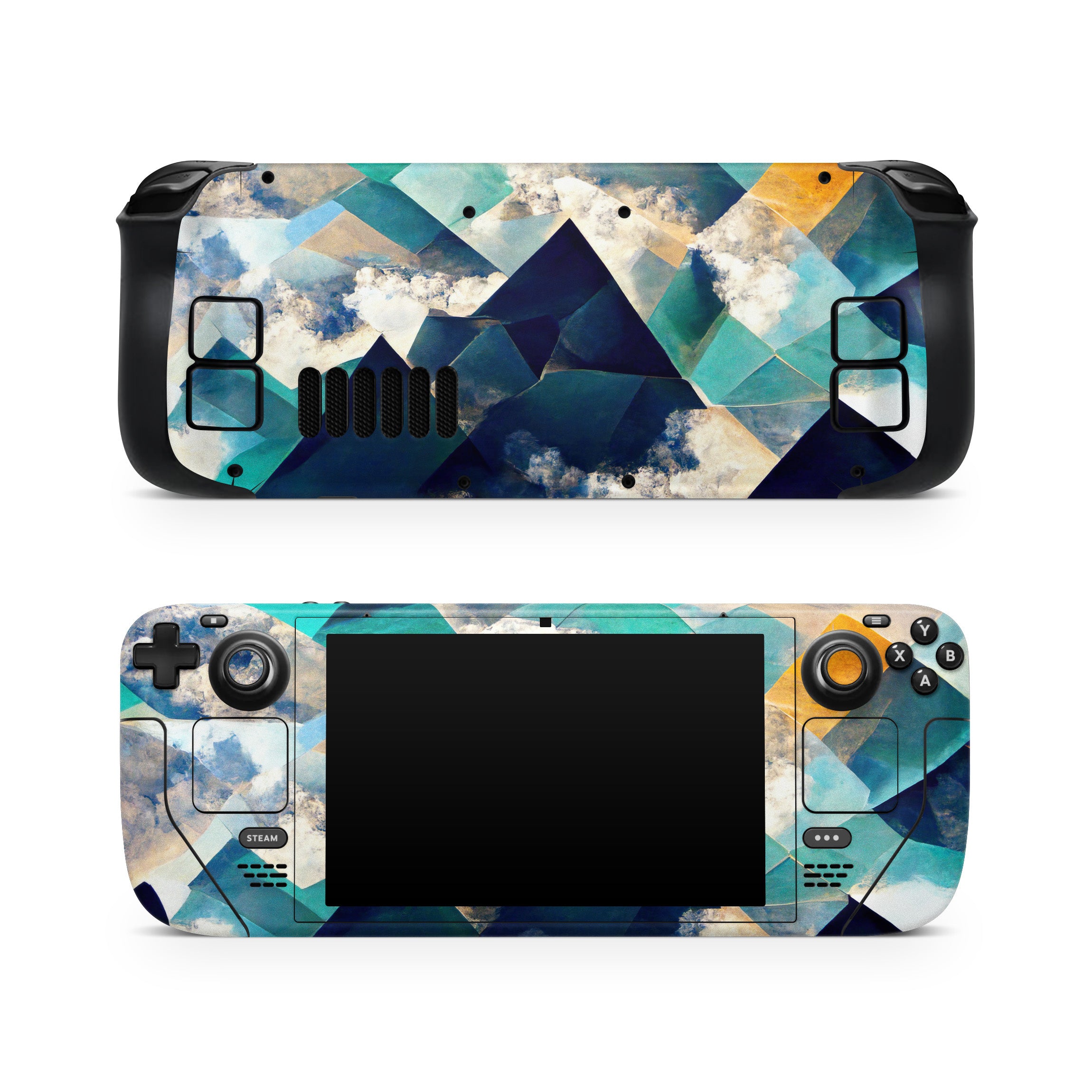 Gold Clouds - Valve Steam Deck Skin