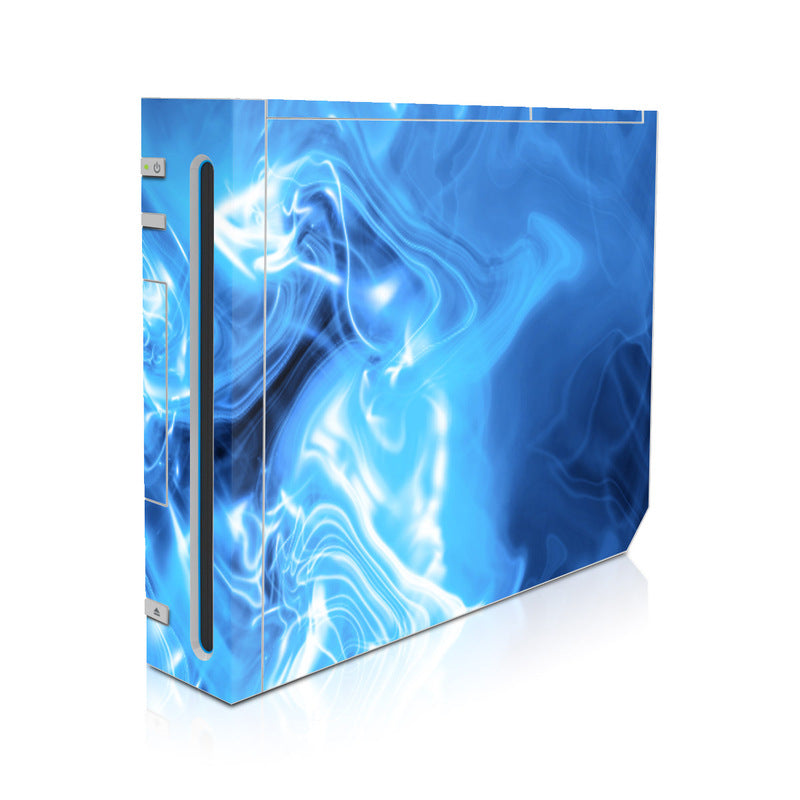 Blue Quantum Waves - Nintendo Wii Skin