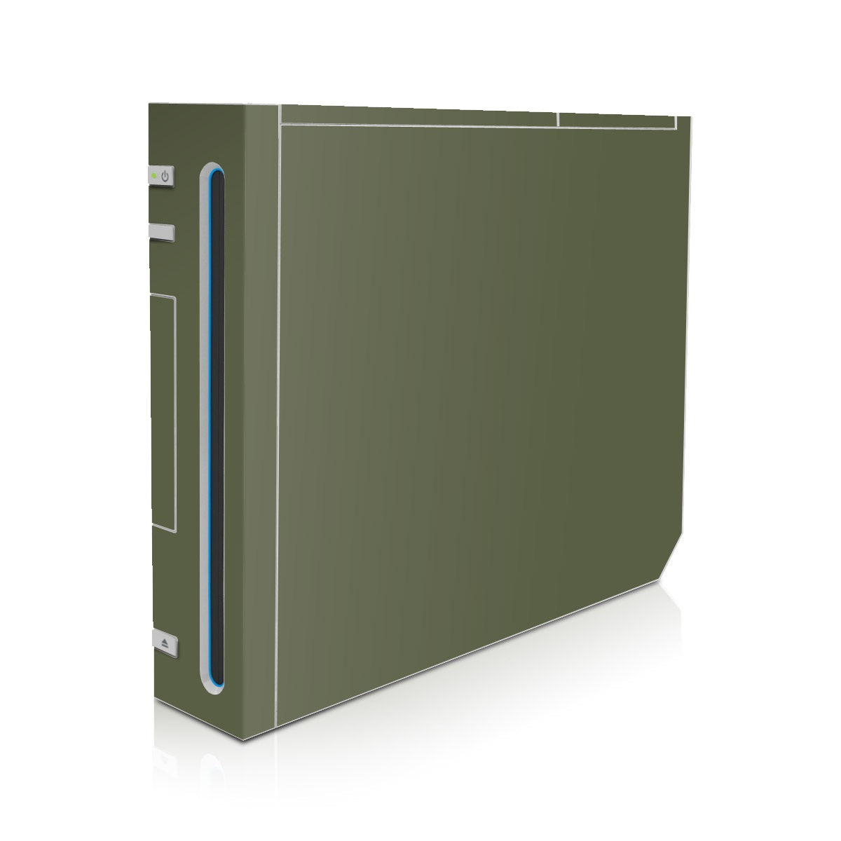 Solid State Olive Drab - Nintendo Wii Skin