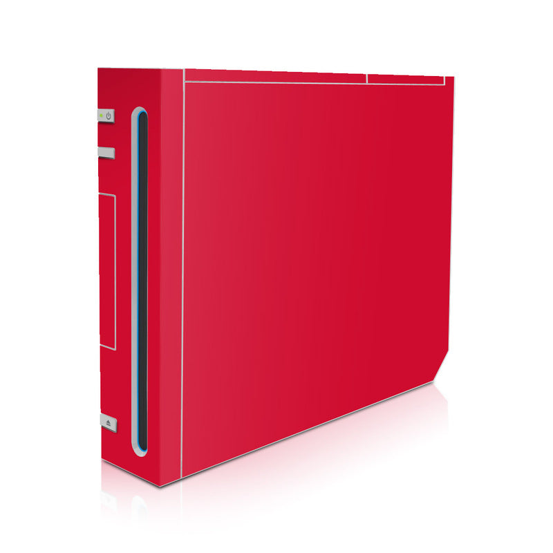 Solid State Red - Nintendo Wii Skin