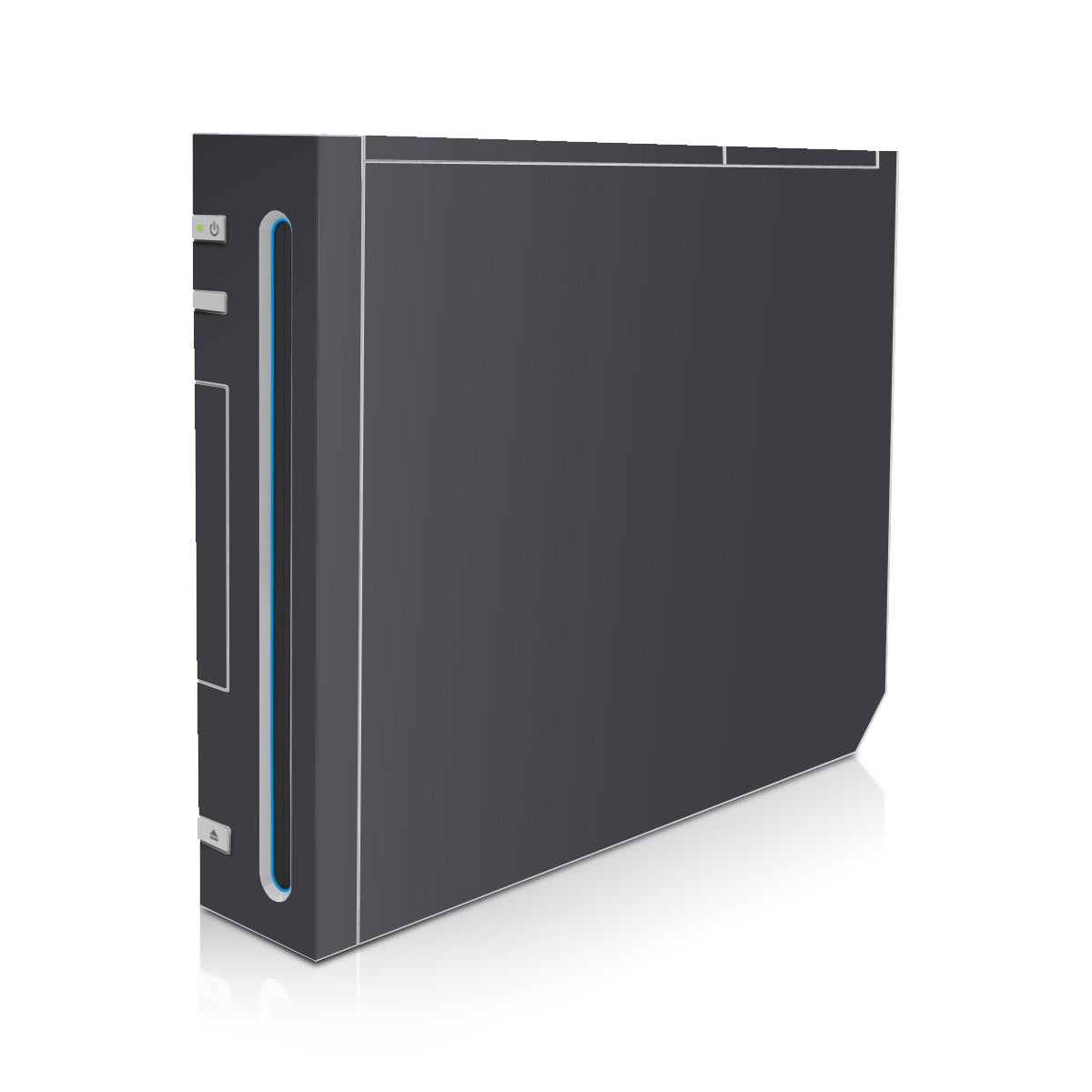Solid State Slate Grey - Nintendo Wii Skin