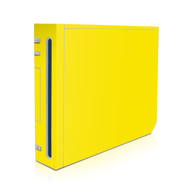 Solid State Yellow - Nintendo Wii Skin