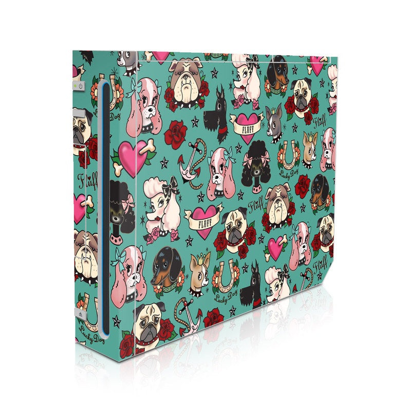 Tattoo Dogs - Nintendo Wii Skin