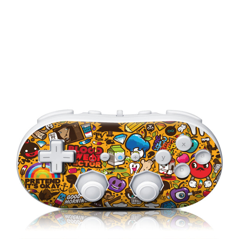 Psychedelic - Nintendo Wii Classic Controller Skin