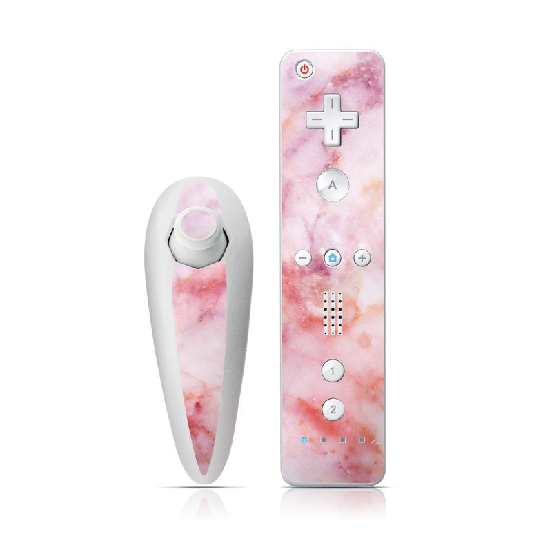 Blush Marble - Nintendo Wii Nunchuk Skin