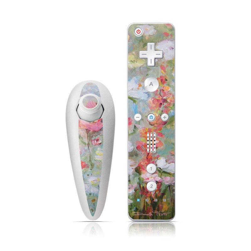 Flower Blooms - Nintendo Wii Nunchuk Skin