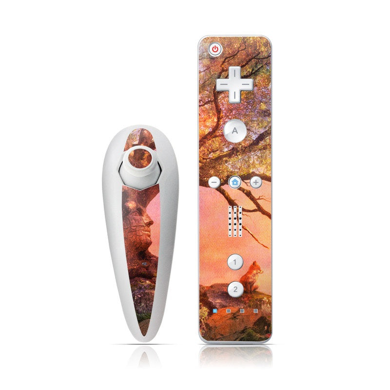 Fox Sunset - Nintendo Wii Nunchuk Skin