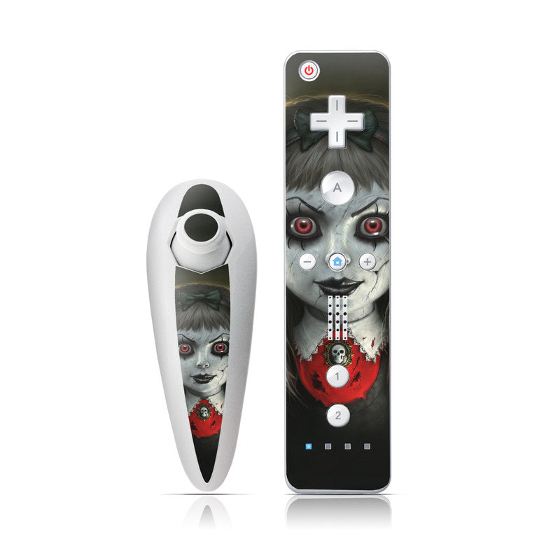 Haunted Doll - Nintendo Wii Nunchuk Skin