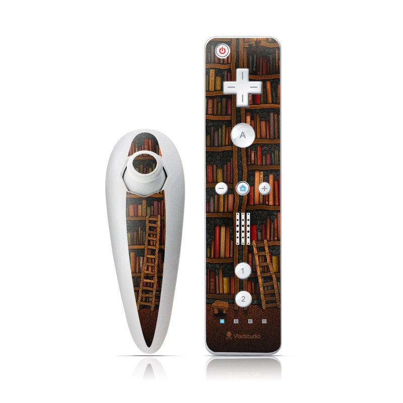 Library - Nintendo Wii Nunchuk Skin