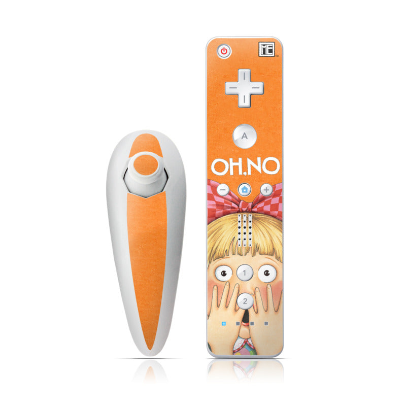 Oh No - Nintendo Wii Nunchuk Skin