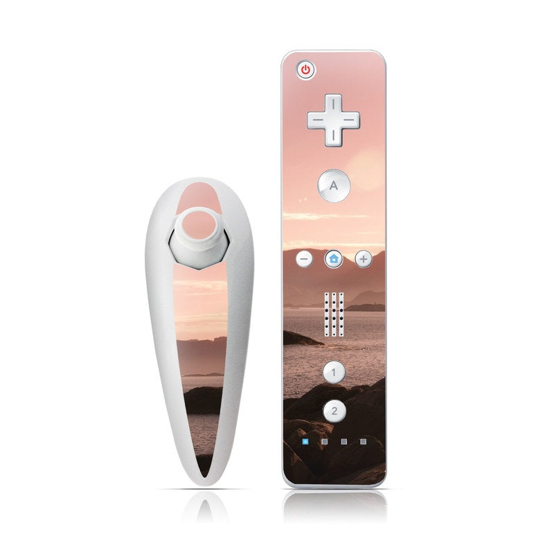 Pink Sea - Nintendo Wii Nunchuk Skin