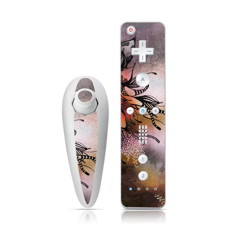 Purple Rain - Nintendo Wii Nunchuk Skin
