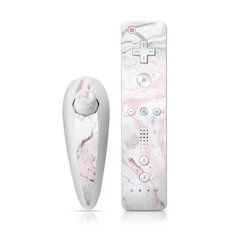 Rosa Marble - Nintendo Wii Nunchuk Skin