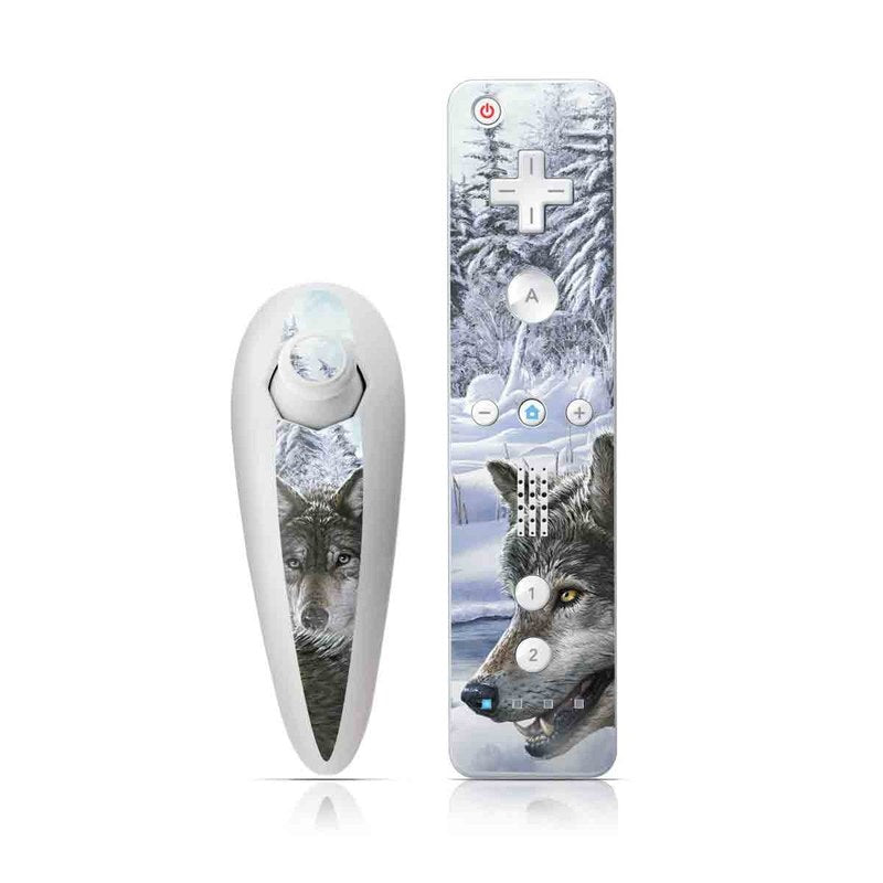 Snow Wolves - Nintendo Wii Nunchuk Skin