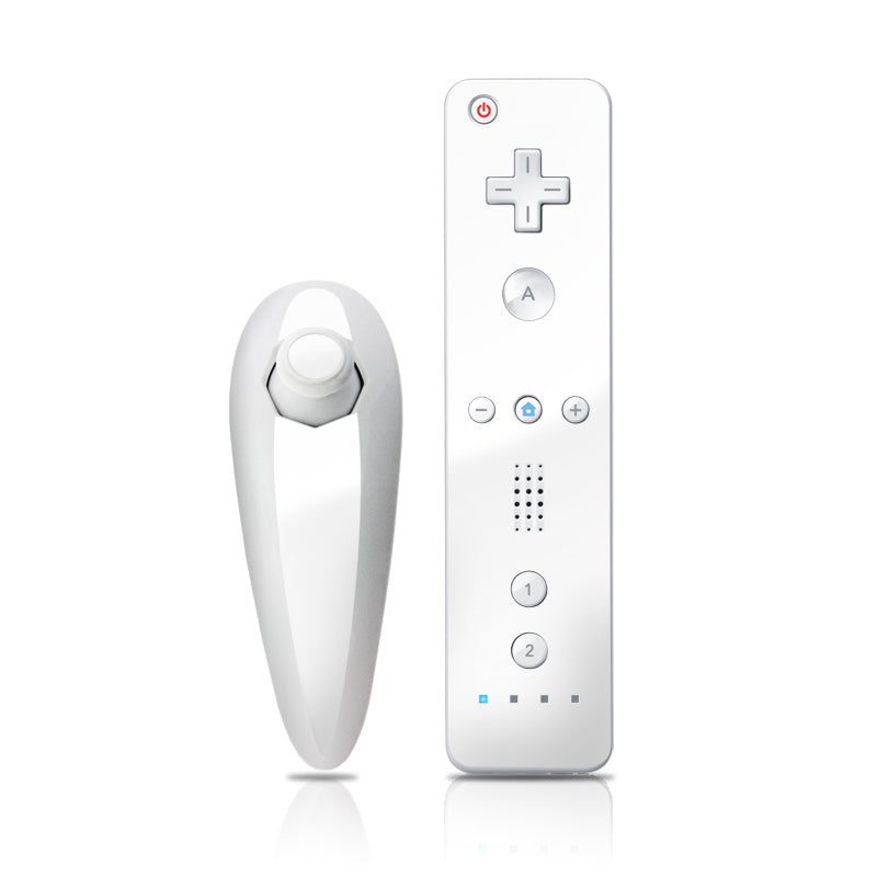 Solid State White - Nintendo Wii Nunchuk Skin