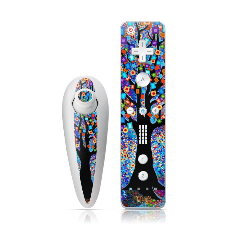 Tree Carnival - Nintendo Wii Nunchuk Skin